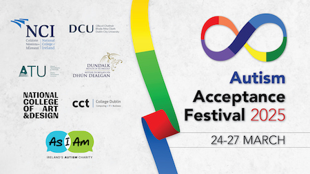 Graphic to promote Autism Acceptance Week 2024